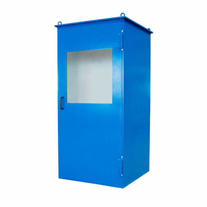 Schallschutz Minibüro für Produktionsbetriebe